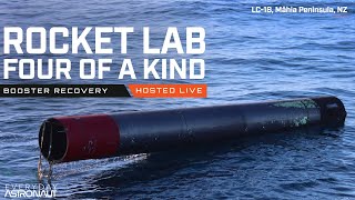 Watch Rocket Lab launch and recover an Electron Booster!!!