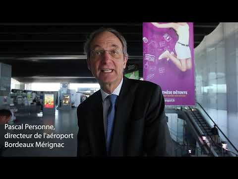 Aéroport de Bordeaux : l'interview de Pascal Personne