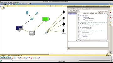 Packet Tracer – Simulating IoT Devices - Automatically turn on/off leds - part 2