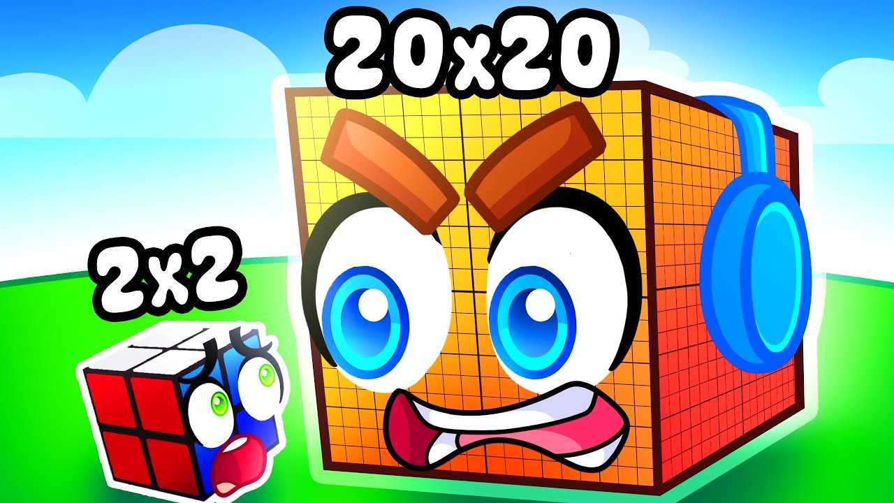 Stal jsem se Největší RUBIKOVOU KOSTKOU a ŽERU Kamarády!