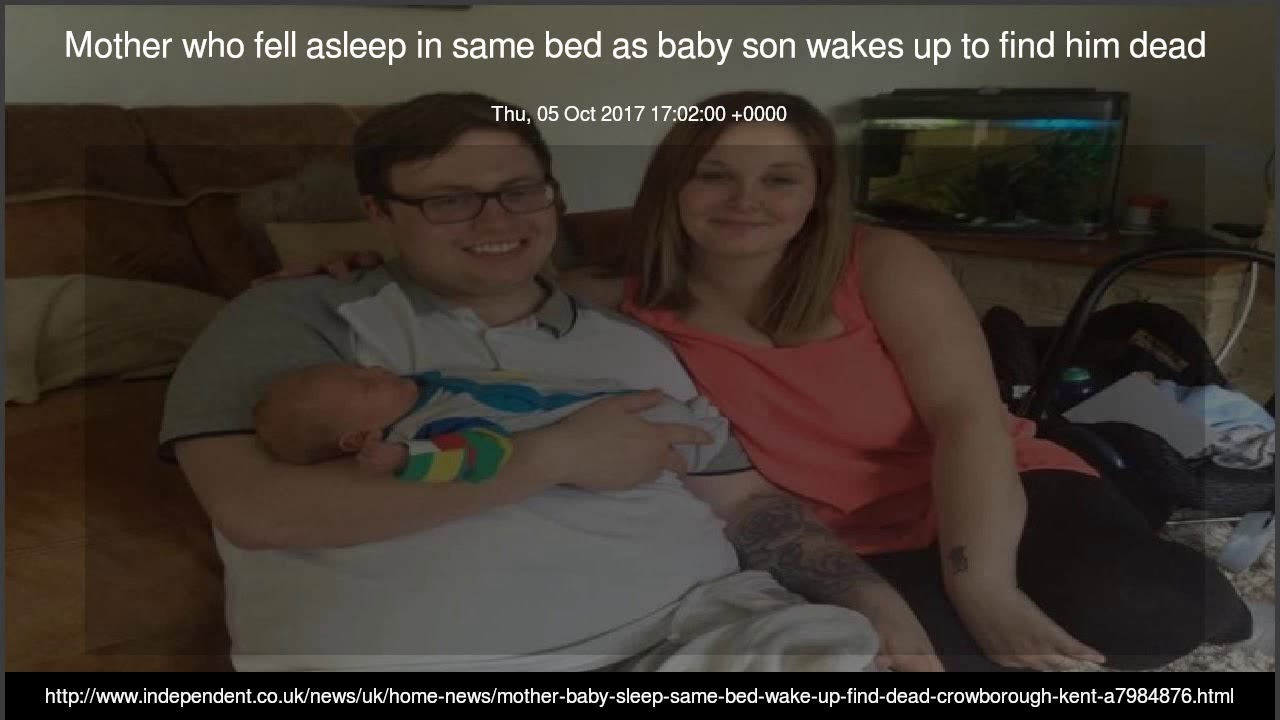 Mother Who Fell Asleep In Same Bed As Baby Son Wakes Up To Find Him