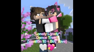 “Lonely Lonely“ Dance Trend - Mine-imator Minecraft Animation #shorts #minecraftanimations #viral