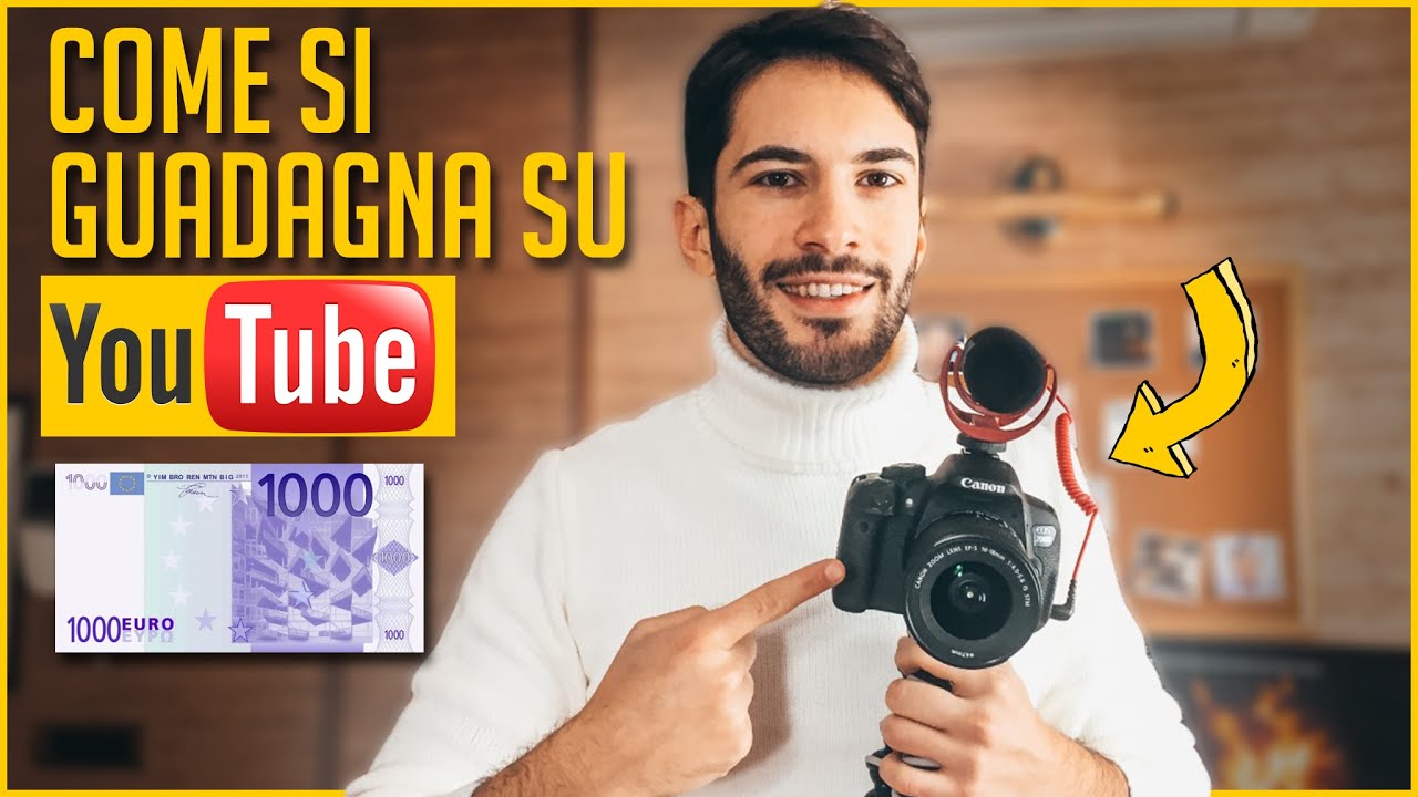 COME SI GUADAGNA CON YOUTUBE 💰💳💸 la mia esperienza - YouTube