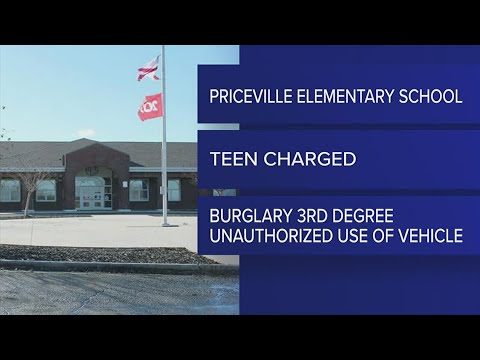 16 year old charged for entering Priceville Elementary School after hours