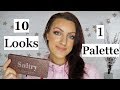 10 looks 1 palette  sultry