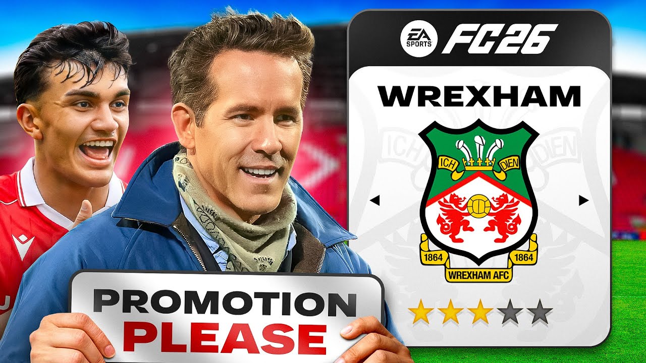 I Rebuild WREXHAM With PROMOTION Dreams!
