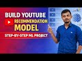 YOUTUBE VIDEO RECOMMENDATION MODEL BY MACHINE LEARNING