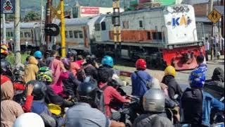 Disiplin Perlintasan JPL No. 213 Leles & Kondisi Lalu Lintas via Drone