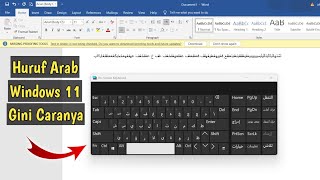 Cara Menulis Tulisan Arab Di Windows 11 Cara Menulis Tulisan Arab Di Windows 11