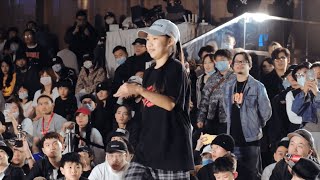 Lil Mushroom 小蘑菇 vs Gino 林師爺 | Popping Battle Top 32 | Dance Vision Vol. 8