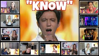 "KNOW" (NEW WAVE 2019) BY DIMASH REACTION COMPILATION