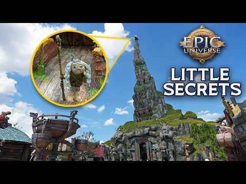 The BEST Epic Universe Little Secrets and Hidden Details!