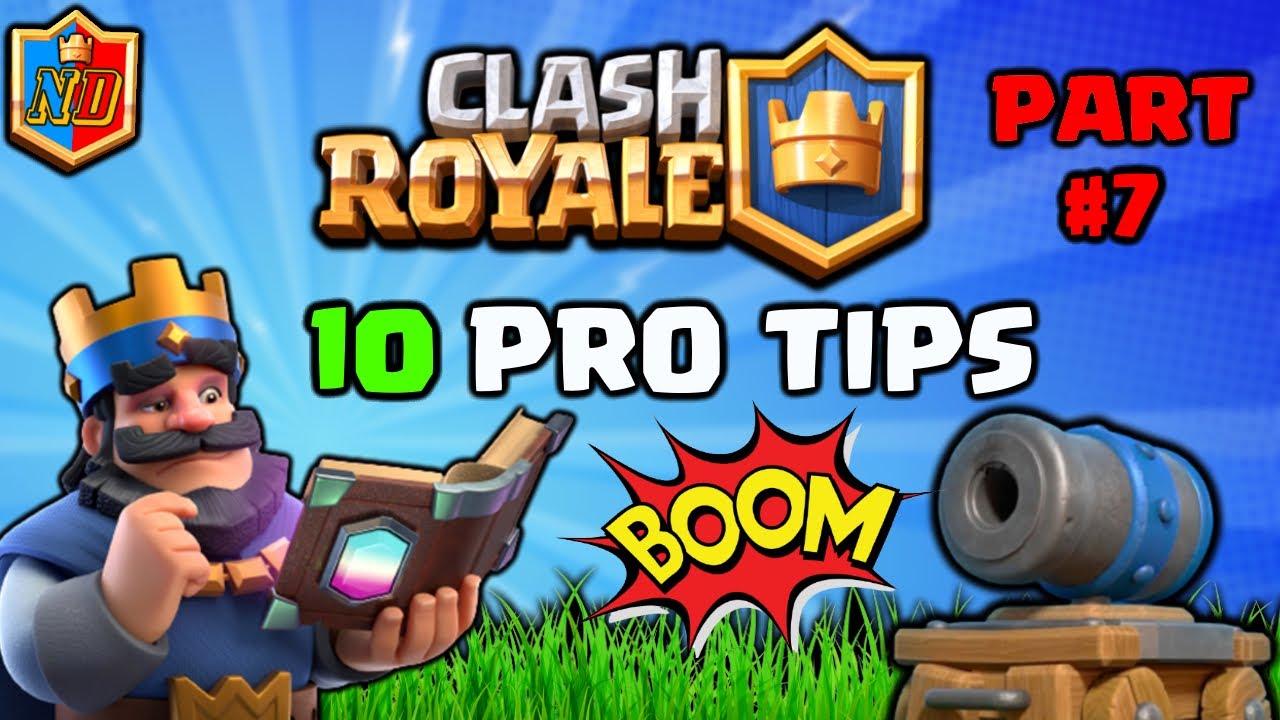 10 Quick Clash Royale Cannon Cart PRO TIPS and TRICKS Part #7