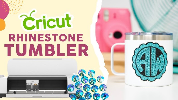 Cricut Rhinestone Tumbler - Under 15 Minute Craft You Can Make! - YouTube cricut-rhinestone-tumbler-under-15-minute-craft-you-can-make-youtube