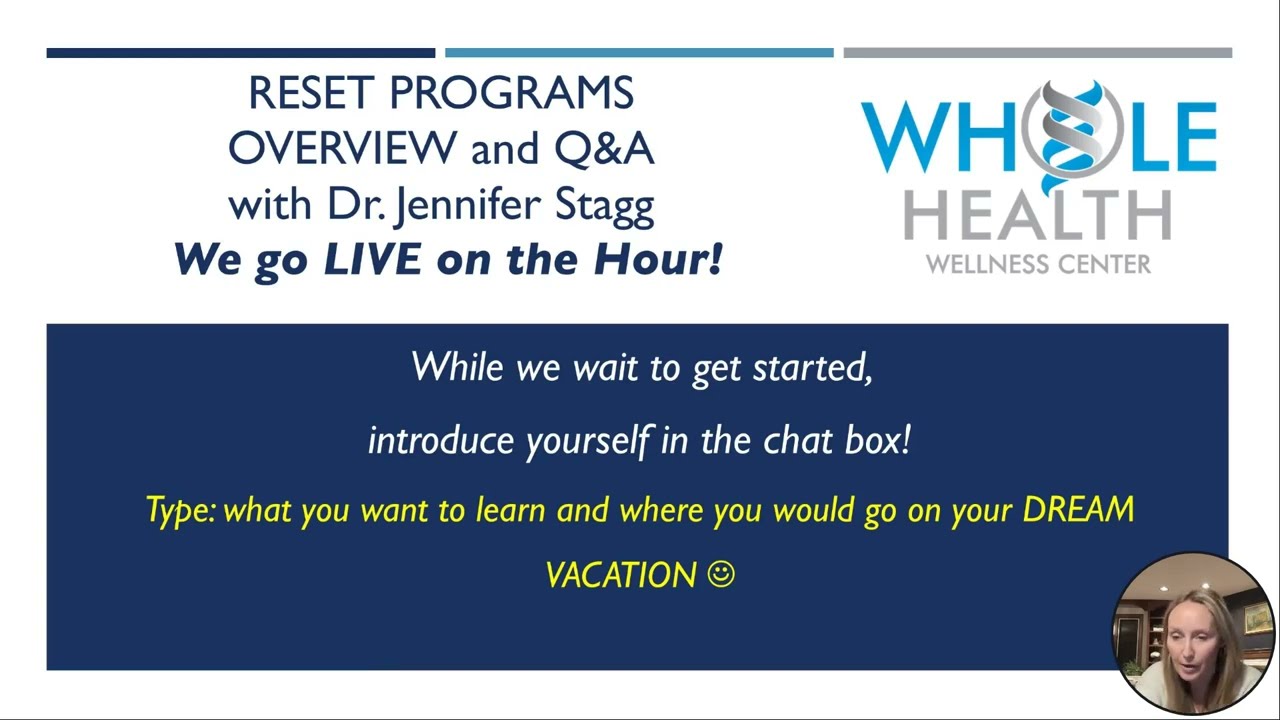 Reset Your Health with Dr. Jennifer Stagg