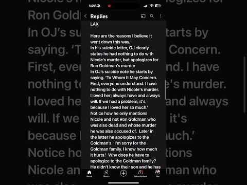 Nicole Brown Simpson and Ronald Goldman actual cause of death