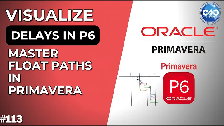 Visualize Delays Like a Pro - Master Float Paths in Primavera P6