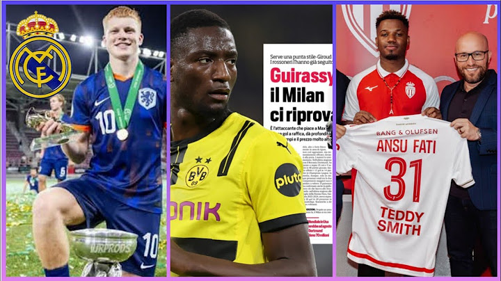 Le Real Fonce sur le meilleur joueur de l'Euro U19, Milan rêve de Sehrou Guirassy