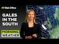 06/06/2026 - Windy day ahead - Morning Weather Forecast UK – Met Office Weather