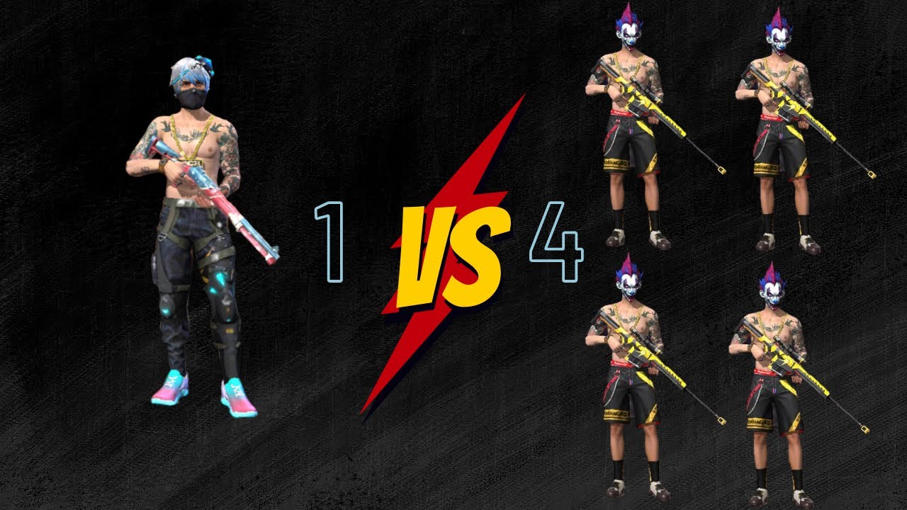 Epic 1v4 In Free Fire CS! (Free Fire Clash Squad Gameplay) - YouTube