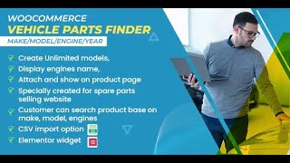 Woocommerce Vehicle Parts Finder - Make-Model-Engine-Year By Tmdstudio