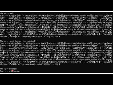 Lecture 7 (Arrays) - Part 4 -  Decode the Spy Message