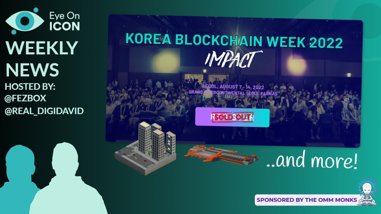 Korea Blockchain Week 2022 | OMM Monks NFT Wheel of Fortune Giveaway |  Weekly News | EP-126
