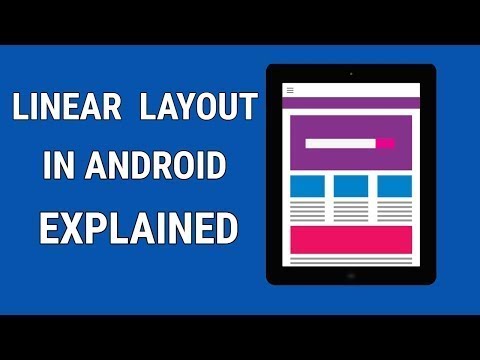 Linear Layout Tutorial Android for Beginners [Urdu/Hindi] - YouTube