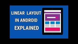 Linear Layout Tutorial Android for Beginners [Urdu/Hindi]
