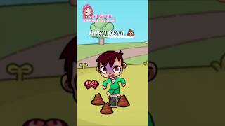 HPKU KENA 💩 #avatarworld #pazuworld #shorts #dramapazu #sakura #roblox #fyp #videolucu