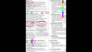 Population & Settlement IGCSE Geography. 0460