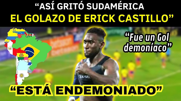 ASI SE NARRÓ EL GOLAZO DE ERICK CASTILLO QUE DESTROZÓ AL GREMIO VS ALIANZA LIMA