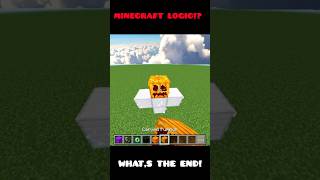 This Minecraft Logic Should NOT Exist 💀 #trending