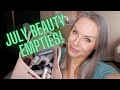 July 2021 Beauty Empties: See what Stella and I finished lol!