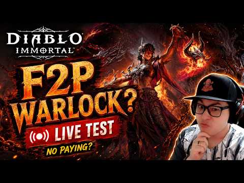 New Warlock F2p Test Live! Diablo Immortal Without Paying