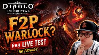 New Warlock F2p Test Live! Diablo Immortal Without Paying