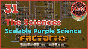 How to Build a Scalable Purple Science Factory | Factorio Space Age New Player Guide | #31