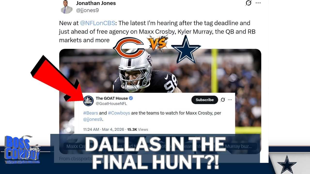 🚨 BREAKING: Cowboys & Bears Final 2 for Maxx Crosby — Dallas Pushing Hard! 🏈