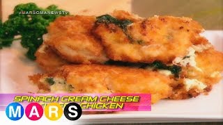 Mars Masarap: Spinach Cream Cheese Stuffed Chicken