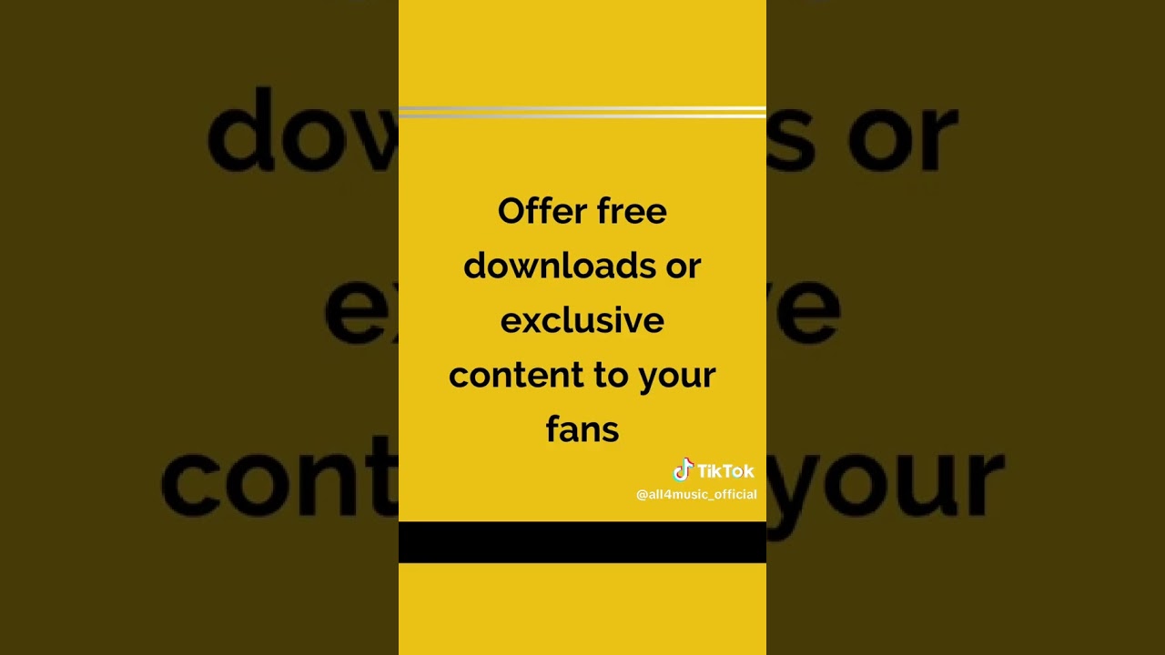 Daily Tips for Bands and Artists 