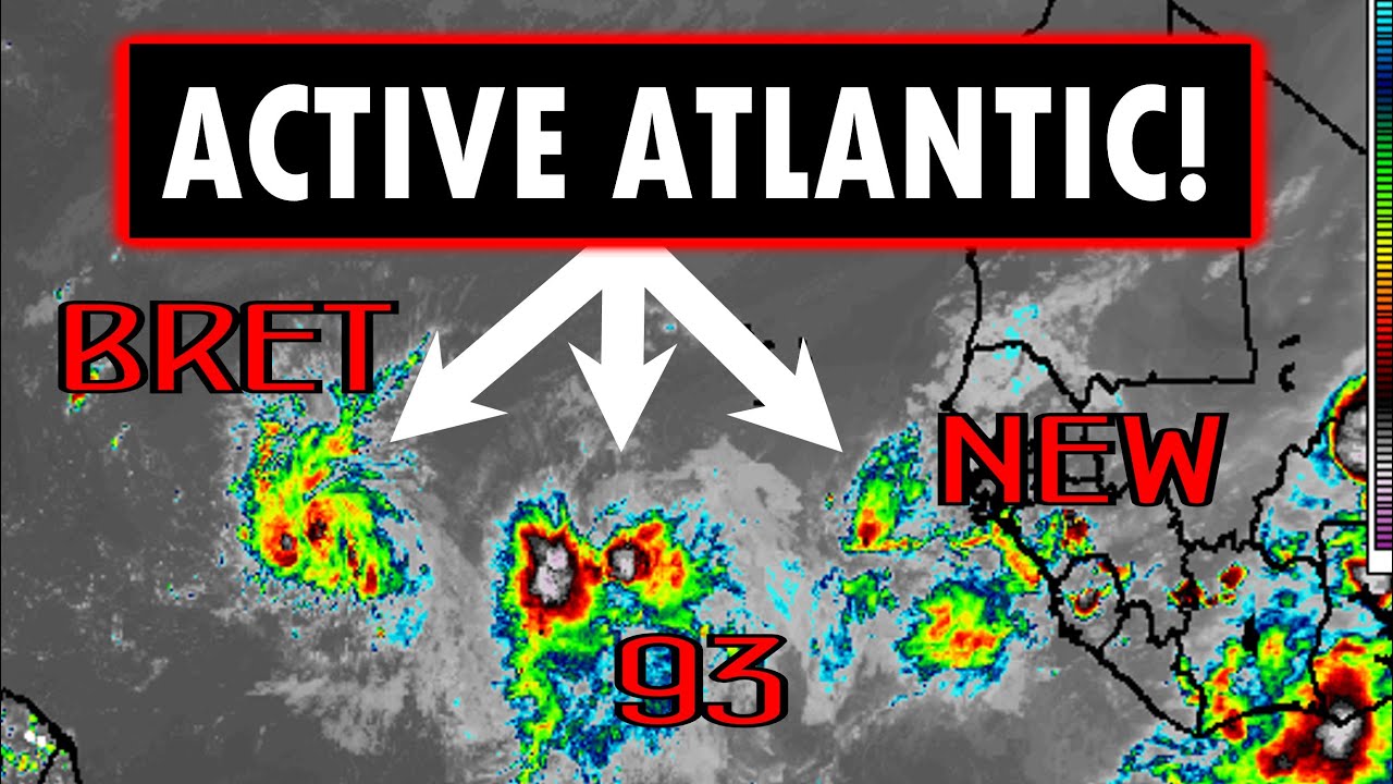 Very rare active june in the atlantic youtube