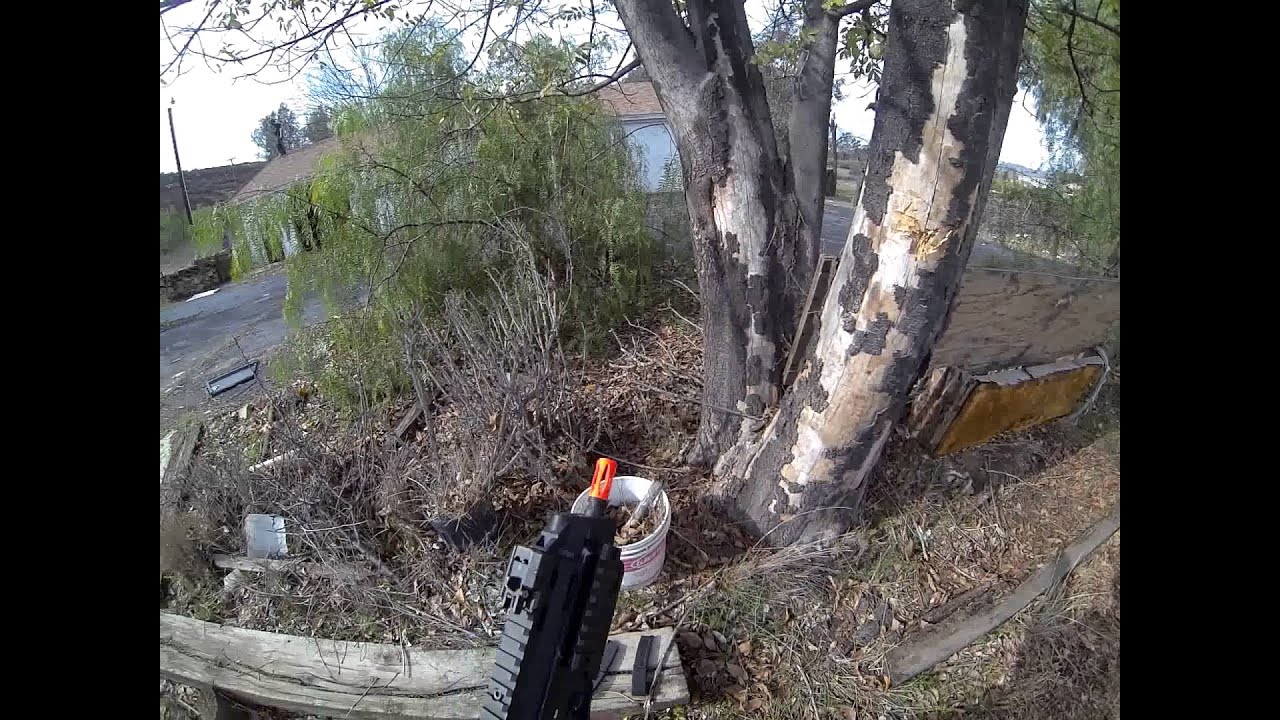 Airsoft, Dual Wield MP7's Terminator! Baldito, "Raw Footage