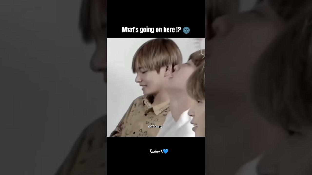 Omg What S Going On Taekook Sus Moment Vkook Bts Kimtaehyung Jk Couple Love