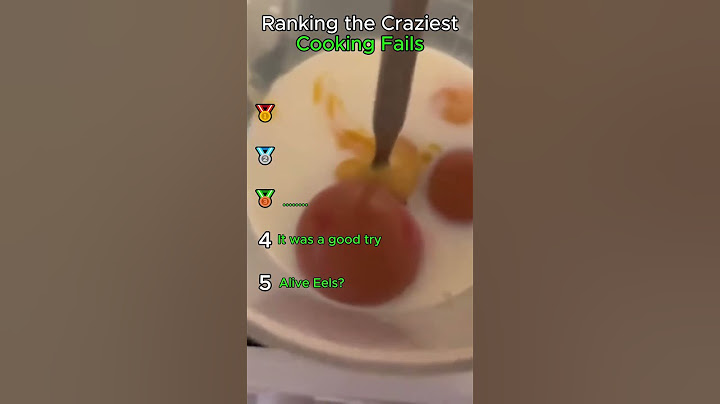 Ranking the Craziest Cooking Fails