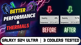 Improve Performance Stability & Thermals on your Galaxy S24 ULTRA!