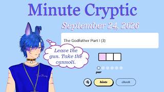 Details Minute Cryptic September 24, 2026 Guide