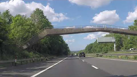 UK Motorways - Scotland - M74 - J8 Kilmarnock to J6 Hamilton