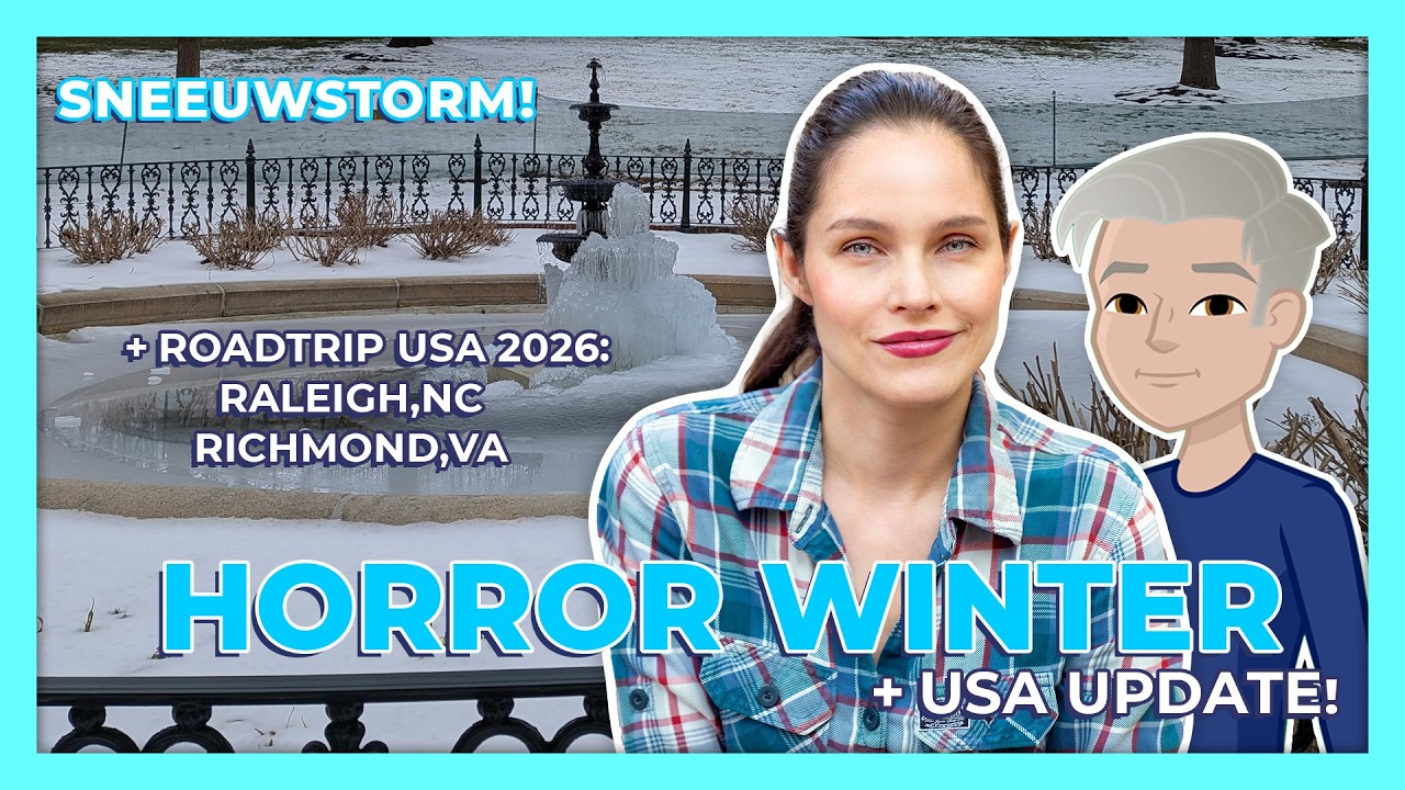 🥶 HORRORWINTER 🥶 - ZONDAG MET LONNEKE & DIRK 🇺🇸