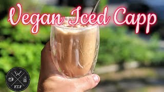 VEGAN ICED CAPPUCCINO • Tim Hortons Style for Canada Day • Coconut Deliciousness!!!