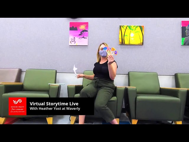 Welcome to virtual Storytime Live! With Mrs. Heather.